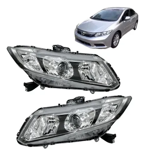 Farol Honda Civic 2012 2013 2014 2015 2016 Dianteiro Novo