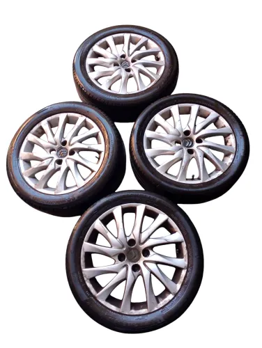 Jogo de rodas aro 17 Citroen Picasso original 215/50/17
