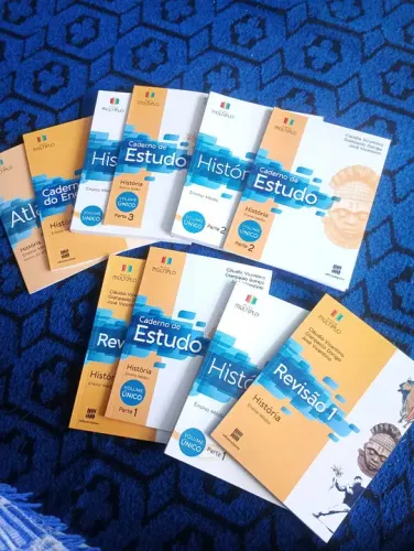 Box de livros Projeto Múltiplo História volume único editora scipcione