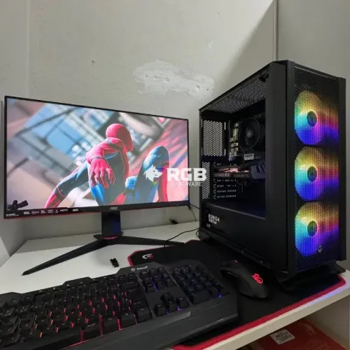 PC Gamer - 100% Novo Ryzen 5 4500 + 16GB + RTX 2060  ENTREGA GRÁTIS 