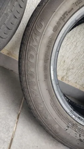 pneus usados , meia vida, 215 50 17