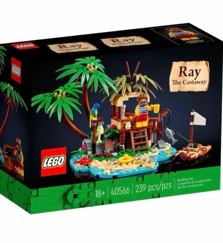 Lego 40566 - Ideas Ray The Castaway - Novo/Lacrado