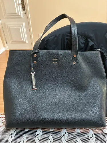 Bolsa Shopping Grande Preta Arezzo