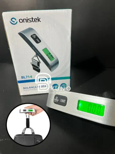 Balança Bagagem Digital Mão Com Gancho Mala 50kg 