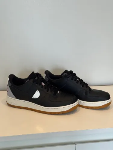 Nike NBA x Air Force 1 '07 LV8 Black Wolf Grey