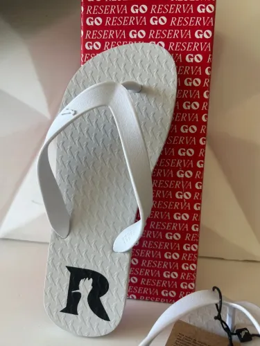 Chinelo Reserva Branco Original 37/38