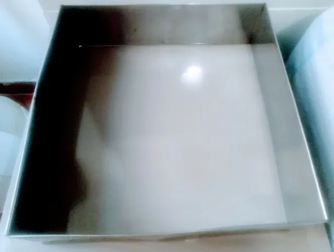 Forma / Aro Retangular em Inox 