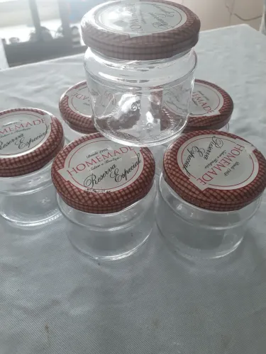 Mini  potes de vidro
