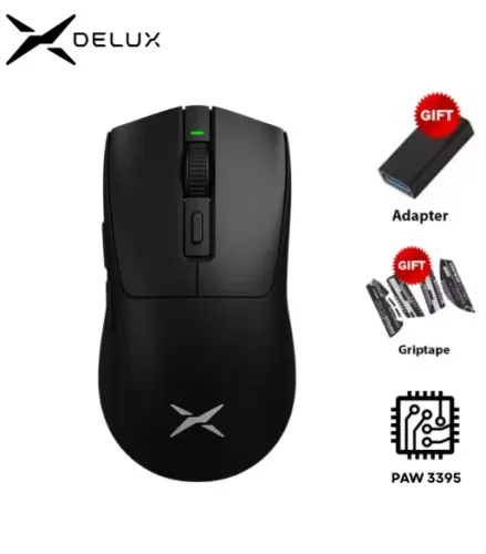 Mouse Delux M600PRO 3395 52g | Ultra-Leve 