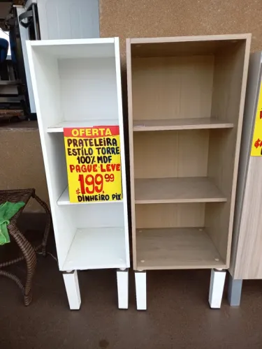 DESAPEGO! PRATELEIRA EM MDF, LEIAM: