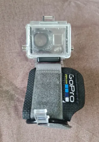 Suporte Pulso Caixa Estanque Hero3 3+ 4 Original Gopro