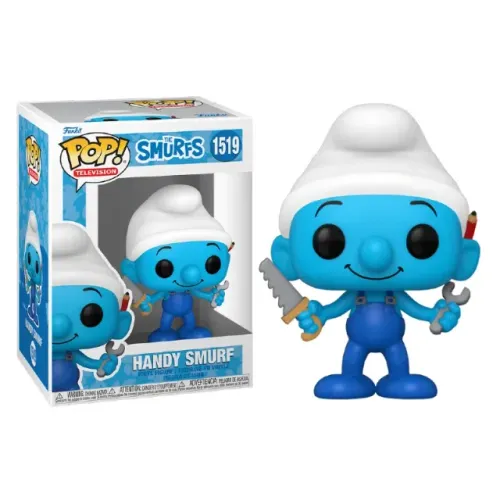 Funko Pop! The Smurfs Handy Smurf  1519 Habilidoso