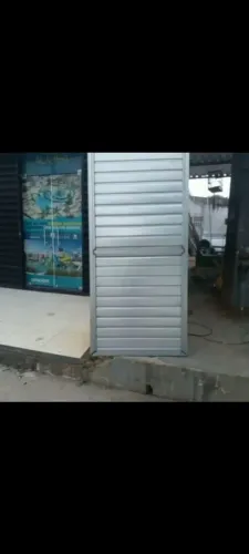 Porta e portão, largura 1m/ altura 2.10/ 100% galvanizado