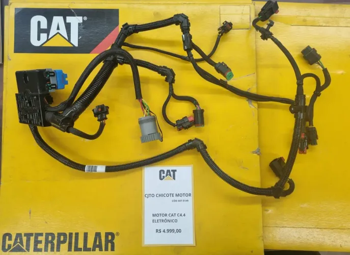 Chicote elétrico para o motor Caterpillar C4.4 eletrônico