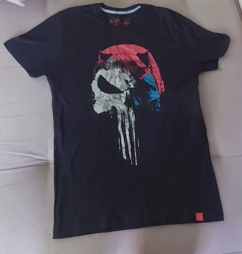 Camisa Demolidor & Justiceiro