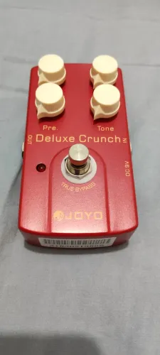 Joyo Crunch Deluxe - Pedal de Distorção de Guitarra
