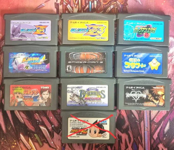 Vendo Separado | Lote 9 Jogos Game Boy Advance | Nintendo DS Lite - Leia a Descrição
