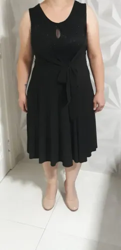 Vestido de festa preto adulto