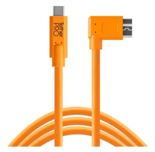 Cabo Tether Tools Usb-c Para Microb C/ Angulo Reto 4.6M