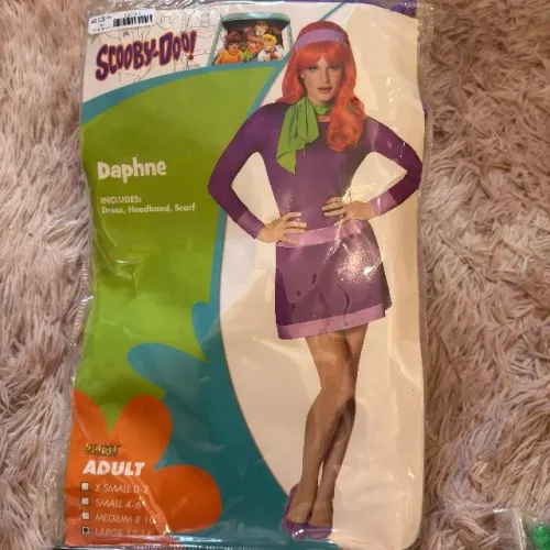 Fantasia Jerry Leigh Scooby-doo Daphne Importada Usada 1 Vez