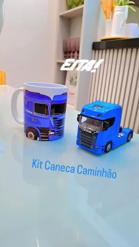 KIT CANECA PRESENTE CAMINHONEIRO 