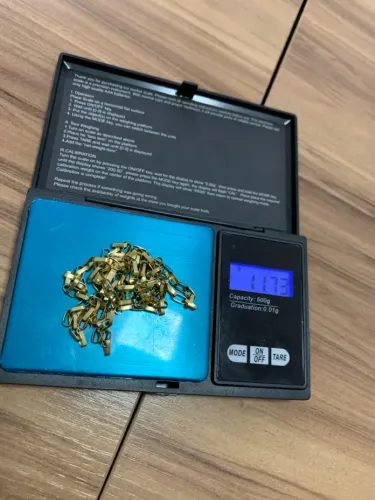Corrente maciça de Ouro 18k - 11.73g