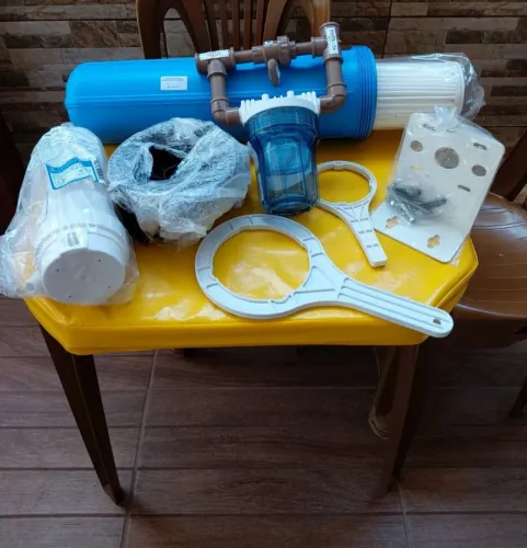 Filtro de poço artesiano 6000 L/H com dosador de cloro