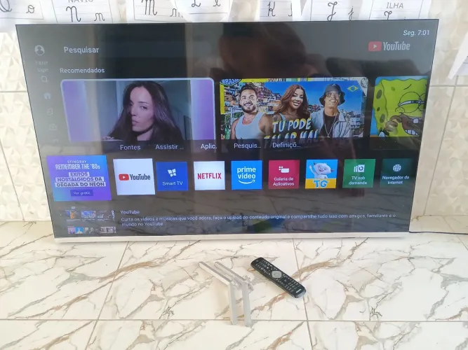 Tv Philips 55 polegadas smart 4k bluetooth completa