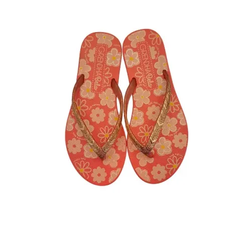 Rasteira Infantil Meninas Bela Amor em Flor Grendha Rosa 19313BR801