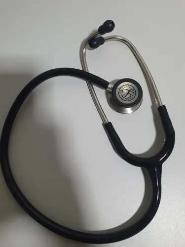 Estetoscópio Littmann Classic III Preto/Inox + Brindes