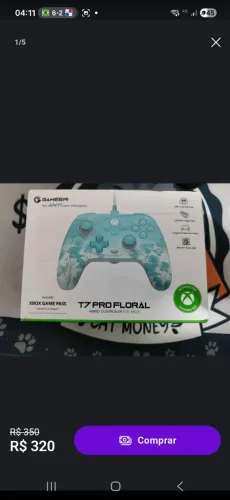 Controle GameSir T7 PRO Floral Edition