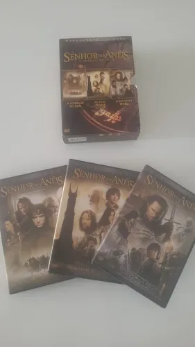 Bov DVD Senhor dos Anéis - 6 Discos