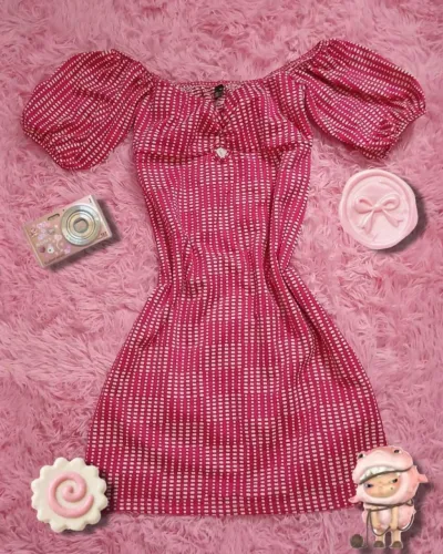 Vestido Curto Rosa da Lovito 