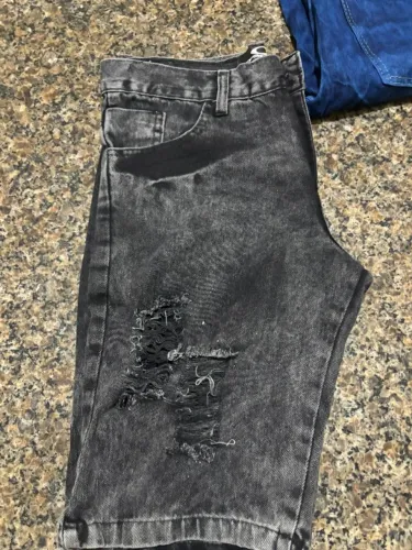 Shorts jeans jogador