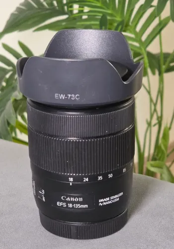 LENTE CANON EFS 18-135MM IS NANO LINDA LENTE