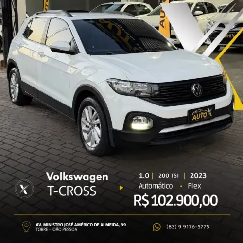 Volkswagen T-Cross 1.0 TSI Flex 12V 5P Aut. 2023