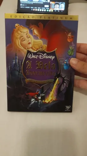 A Bela adormecida Disney filme Pixar DVD c box colecionador