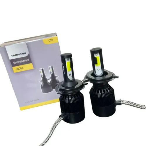 Lampada LED H4 Tarponn Cyber Cob 6000k Alta Potencia