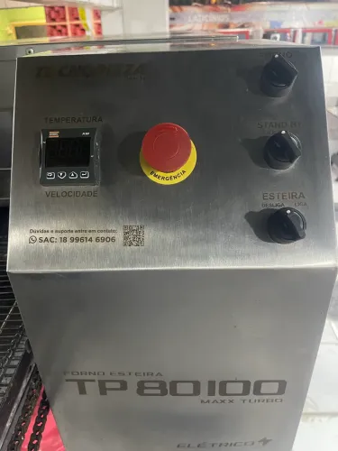 Forno esteira TP 80100 MAXX TURBO ELÉTRICO