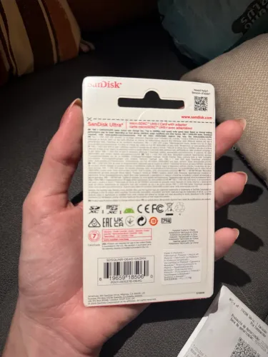 Cartão de Memória SanDisk Ultra 64GB microSDXC + Adaptador (Lacrado)
