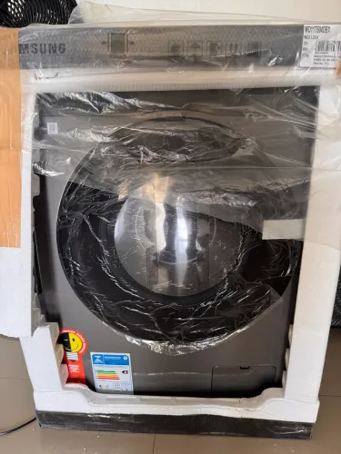 Lava e Seca Samsung 11kg Eco Bubble WD11T WD11T504DBX Smart cor Inox Inverter