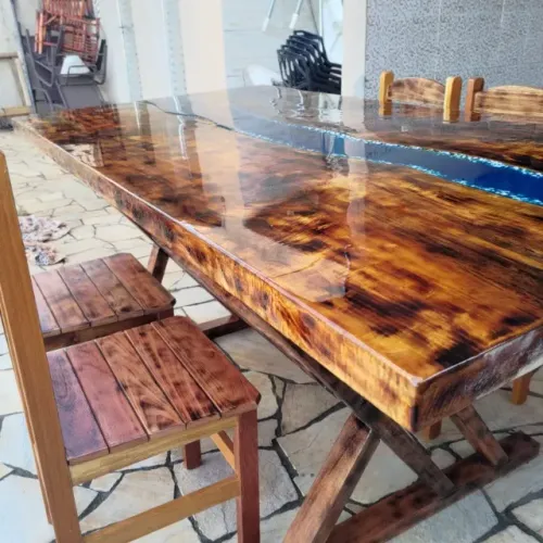 Mesa River Table Resina Epoxi 