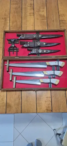Conjunto Cutelaria Artesanal Novo e Completo
