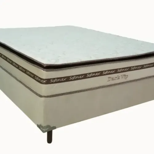 Cama casal Dark Vip Queen Sotf Flex