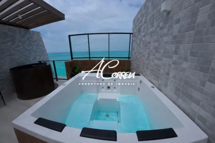 Cobertura Alto Padrão Pé na Areia