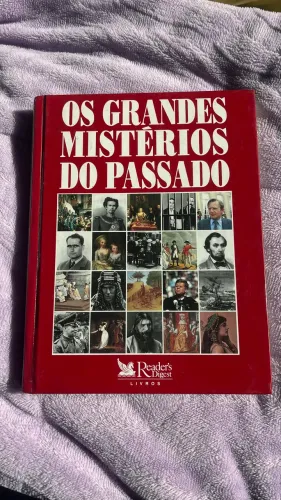 Livro Antigo Os Grandes Mistérios do Passado