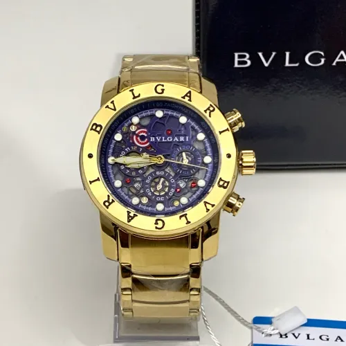 Relógio Bvlgari dourado turbilhão novo + caixa 
