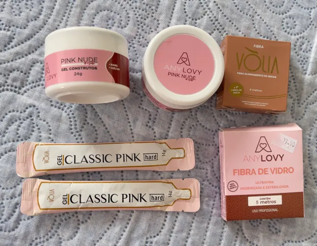 Produtos Nail Design- Géis e fibra