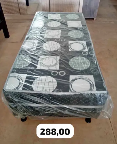 Cama box solteiro entrego