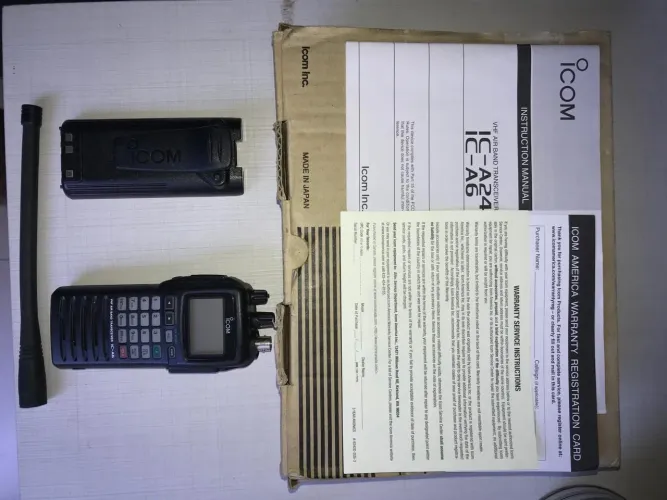 ICOM IC-A6 Rádio Portátil VHF COM